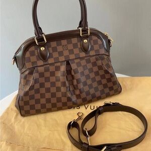 Louis Vuitton Damier Ebene Trevi PM Shoulder Bag